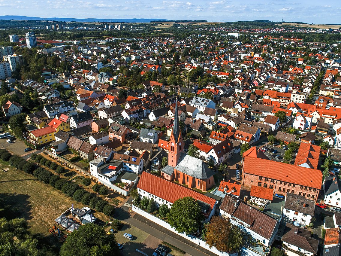 Fördergebiet Maintal von oben