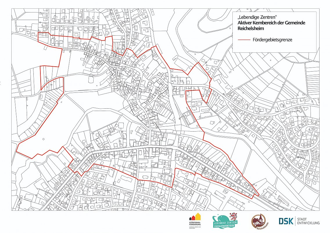 Fördergebiet „Aktiver Kernbereich Reichelsheim“ – Lebendige Zentren 