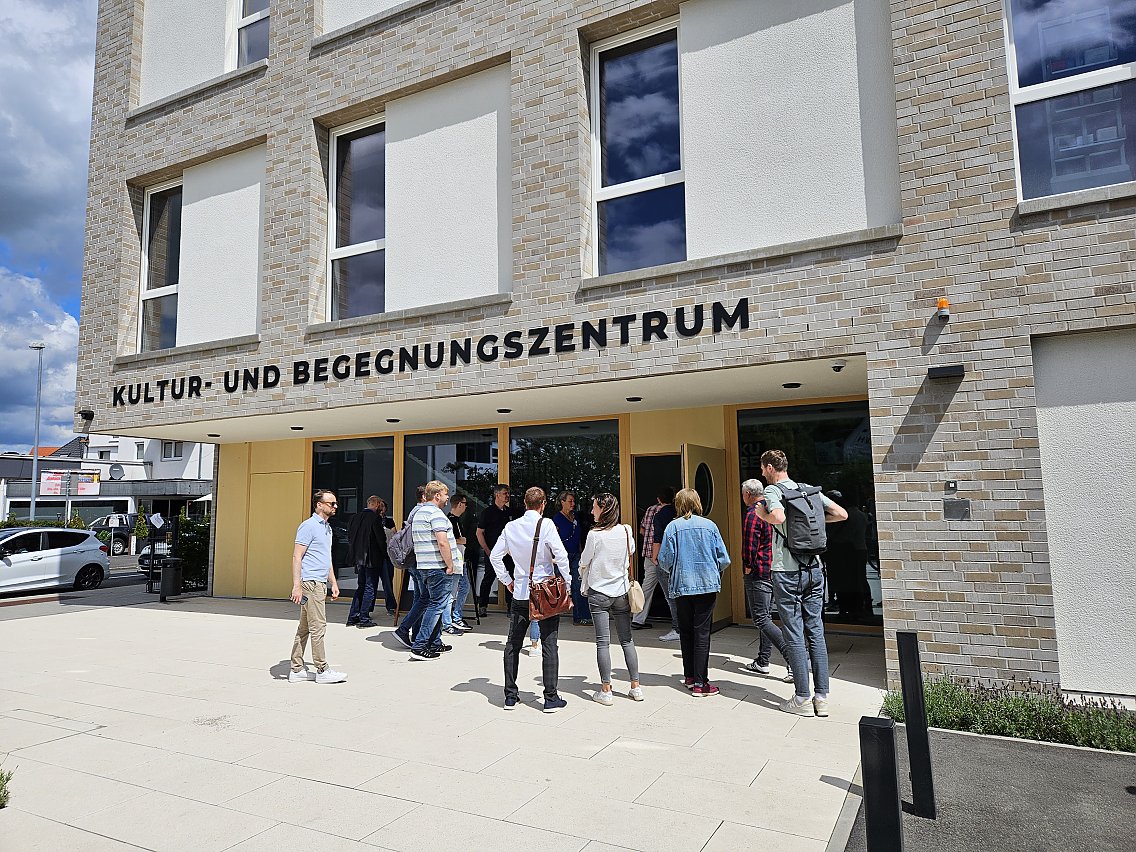 Führung durch das Kultur- und Begegnungszentrum (KUBE) in Schlüchtern