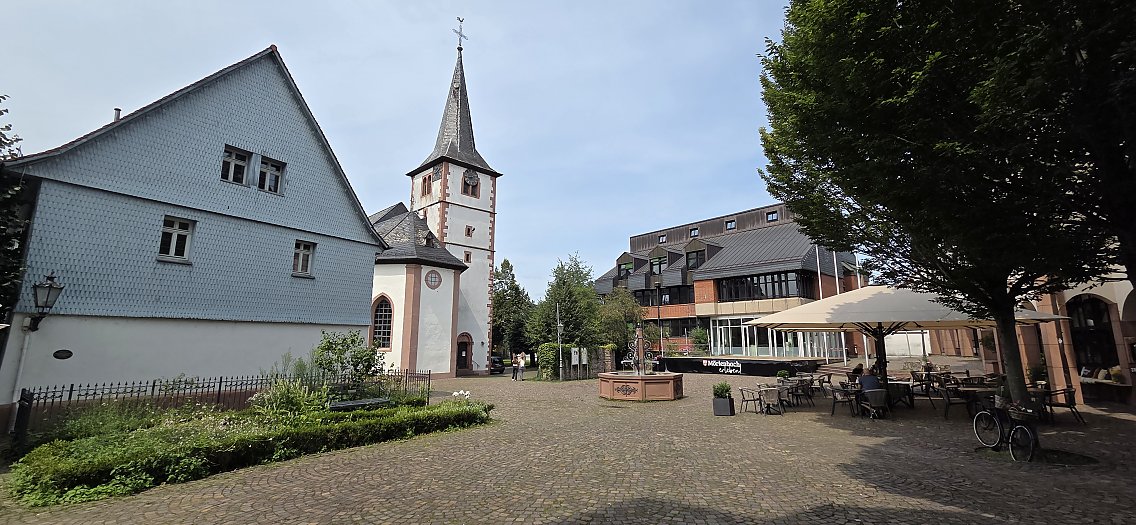 Rathausplatz in Mörlenbach