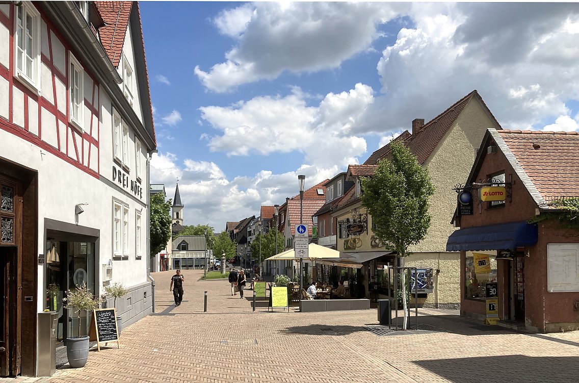 Der Landgrafenplatz in Friedrichsdorf