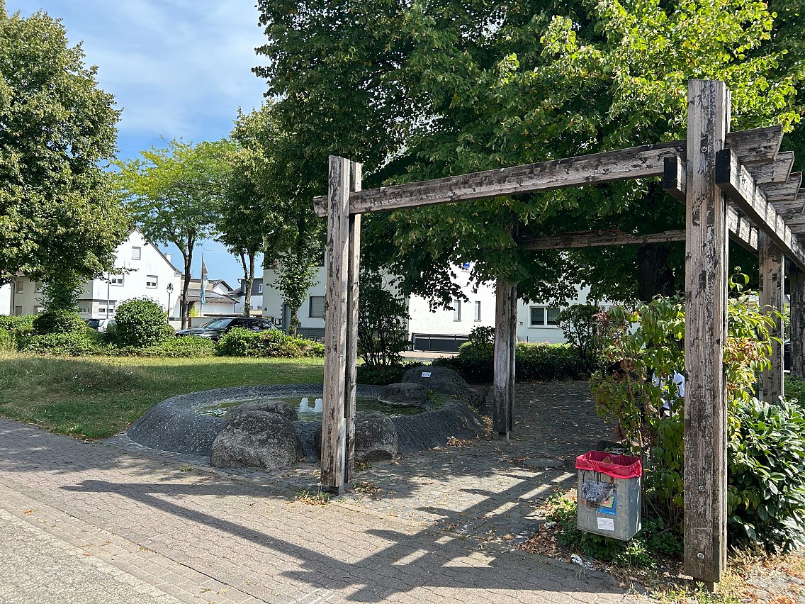 Bahnhof Holzunterstand Münster (Hessen) - aktuelle Situation