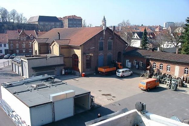 Foto: Ansicht der Kulturfabrik aus Richtung Norden