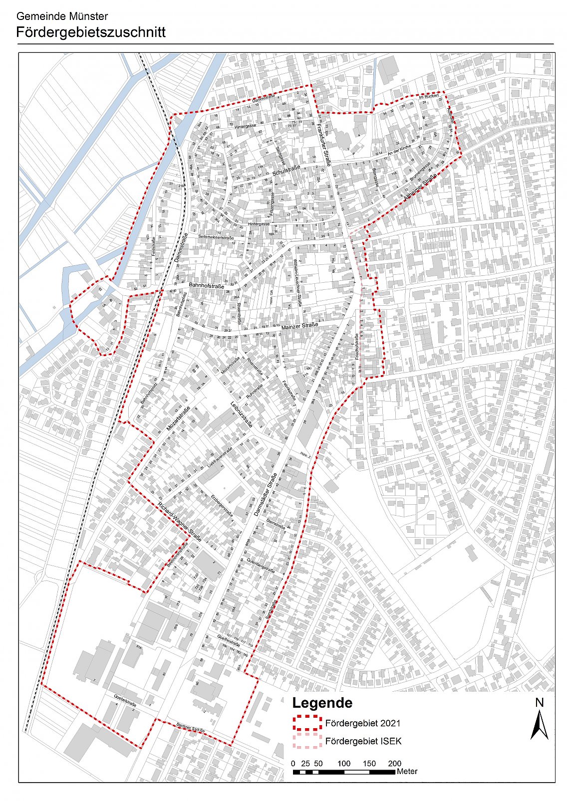 Fördergebiet Lebendige Zentren Gemeinde Münster (Hessen)