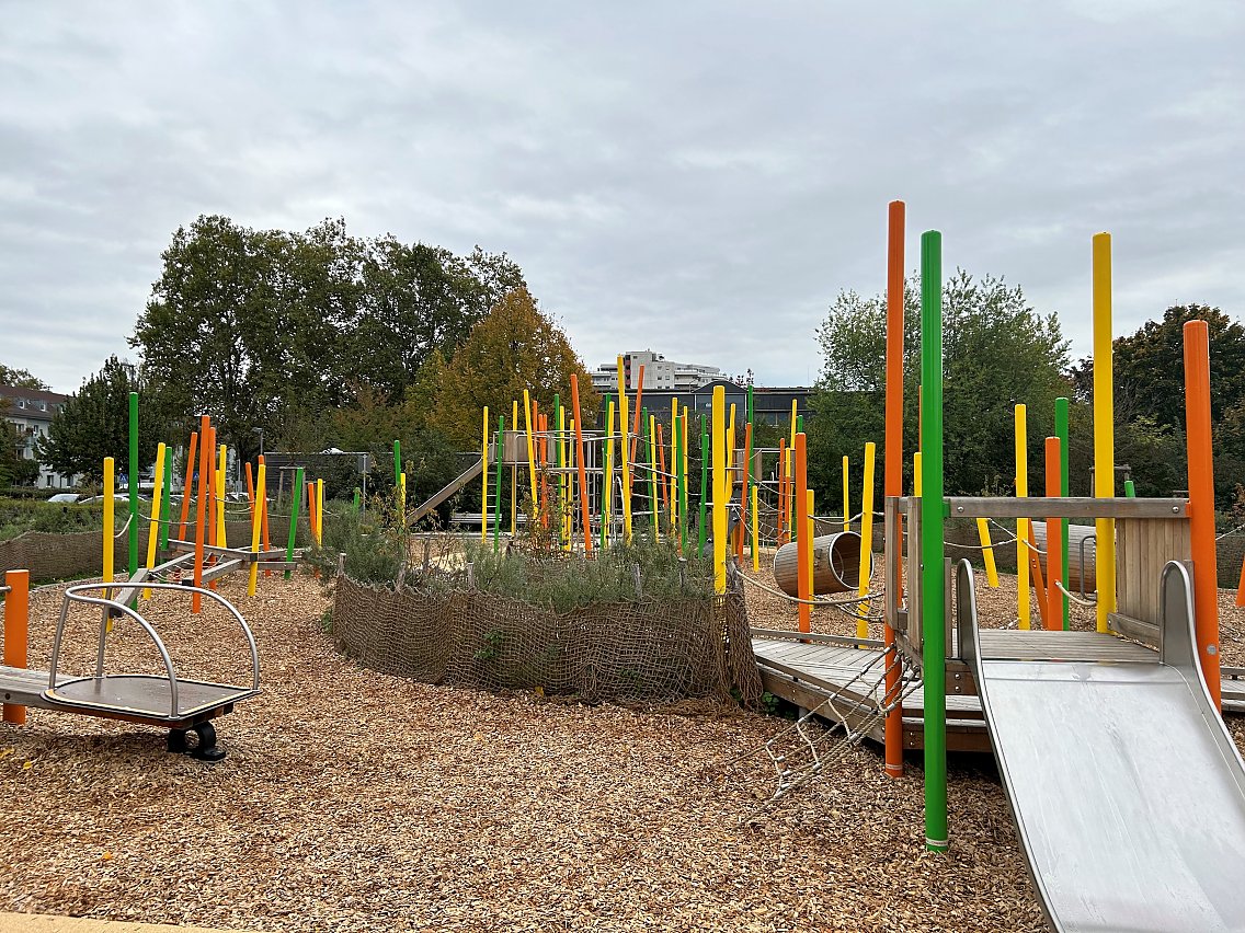 Spielplatz Grünzug Platen­straße in Frankfurt am Main