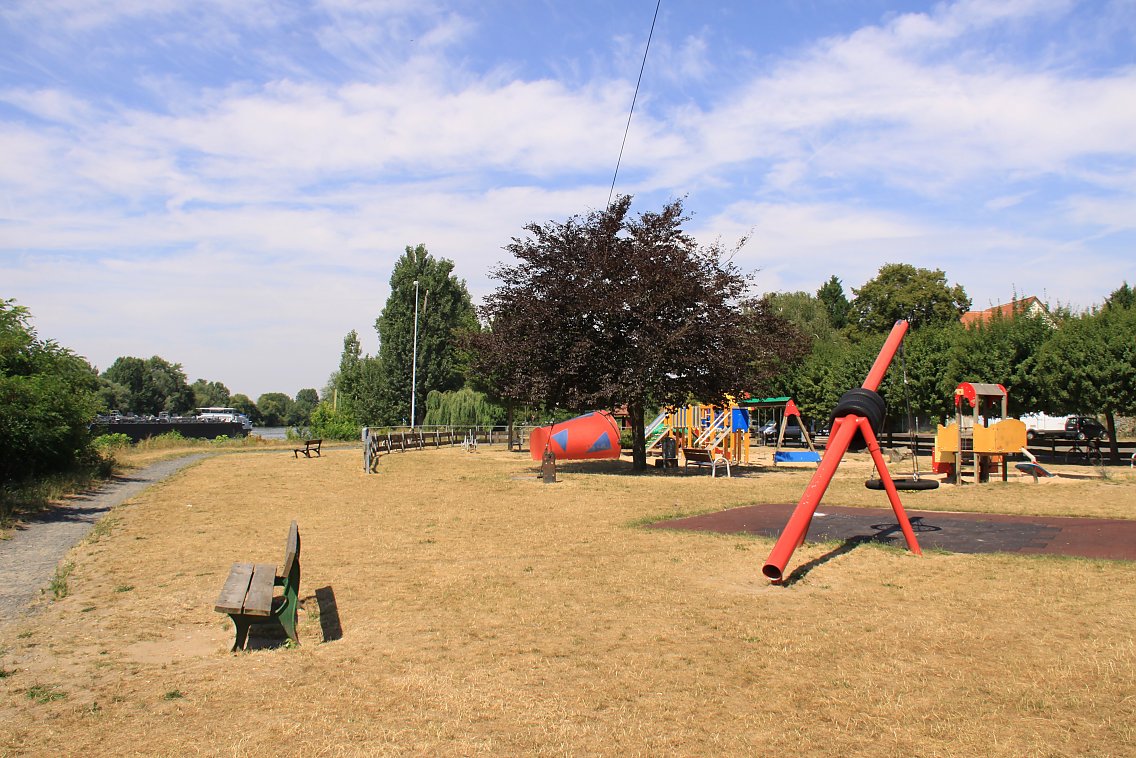 Spielplatz am ehemaligen Fähranleger in Maintal