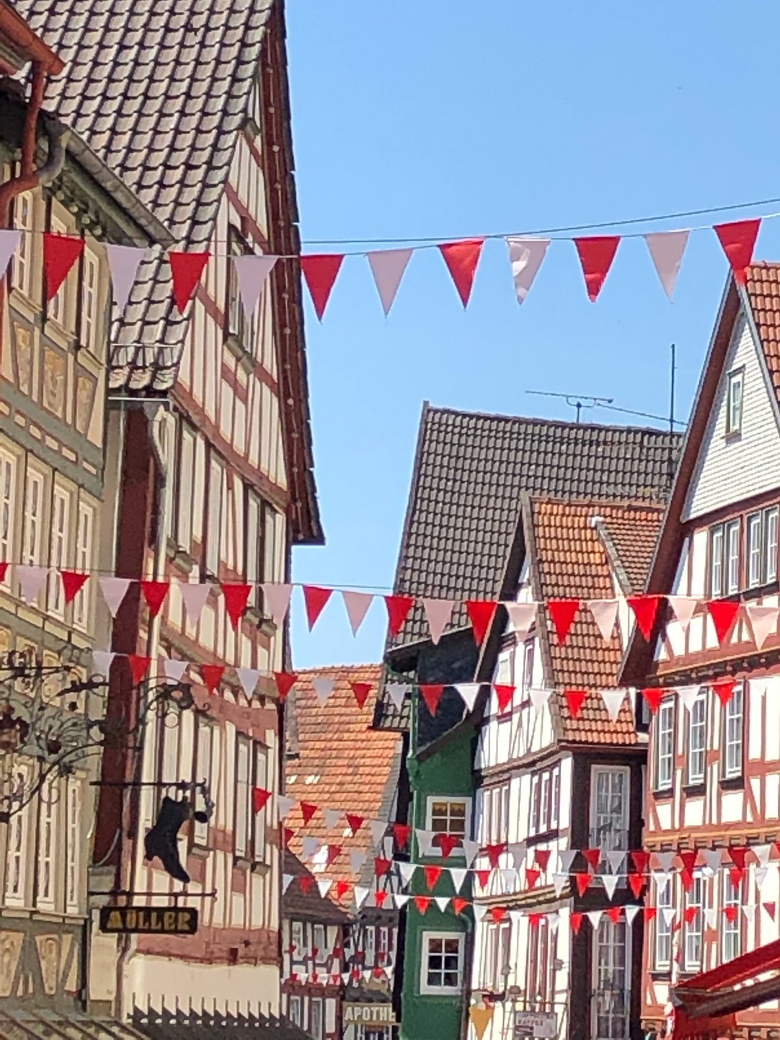 Blick in historische Altstadt 1