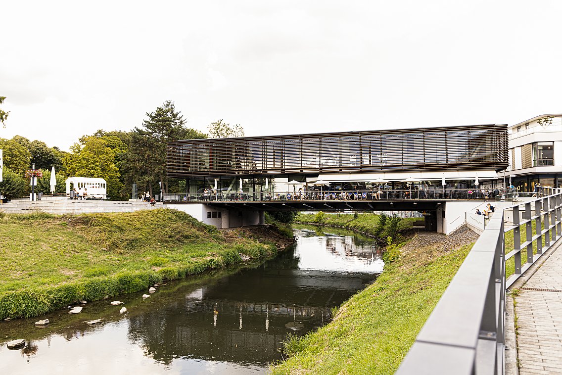Bibliotheks-Brücke Bad Vilbel