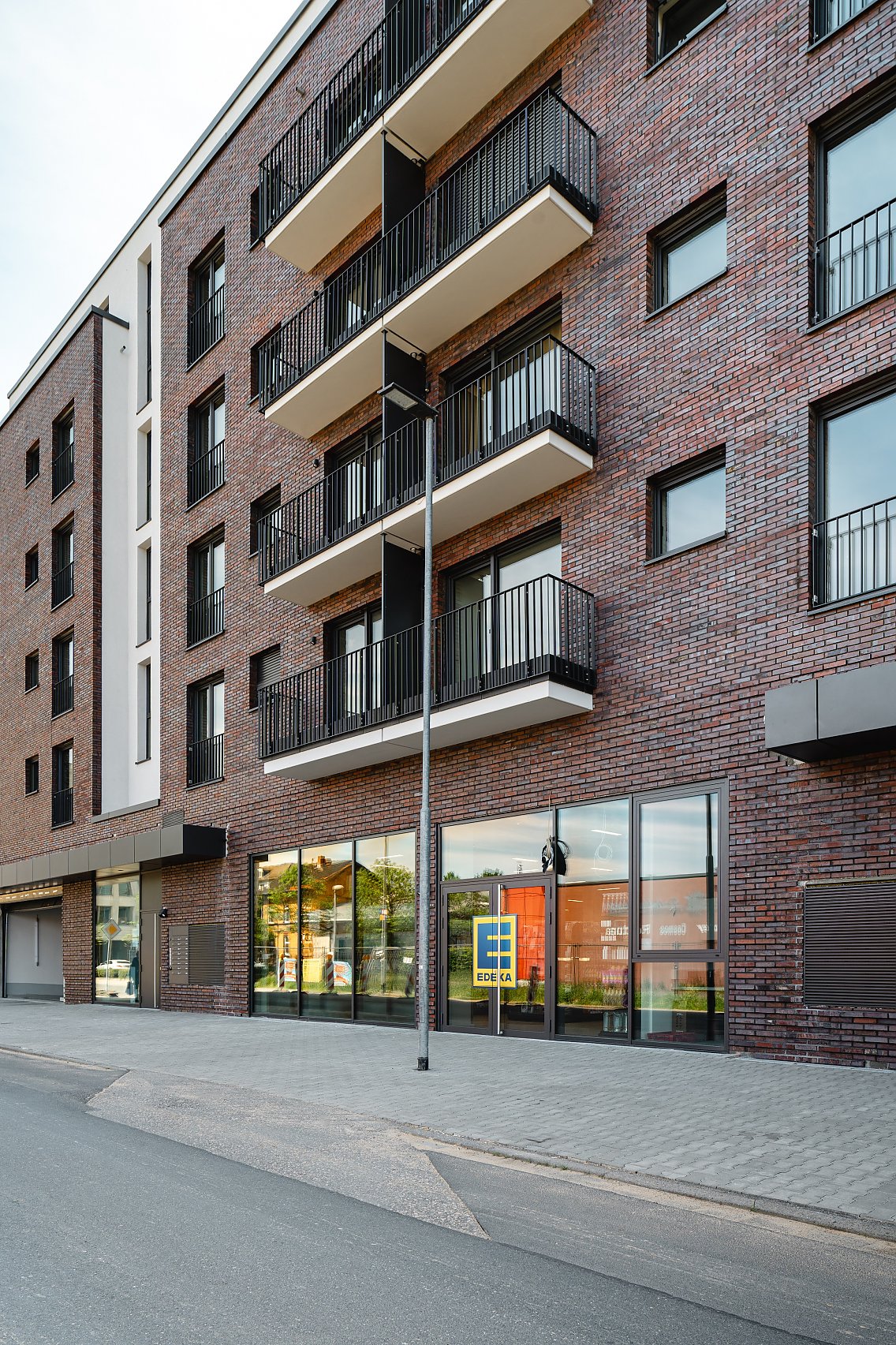 Fassadenansicht Edeka 2024 in Neu-Isenburg