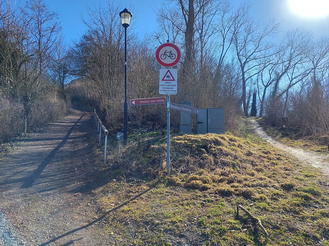 „Wegesituation Obernburg“ Gudensberg