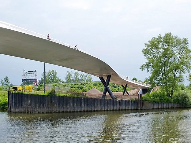 Foto: Das Brückenbauwerk